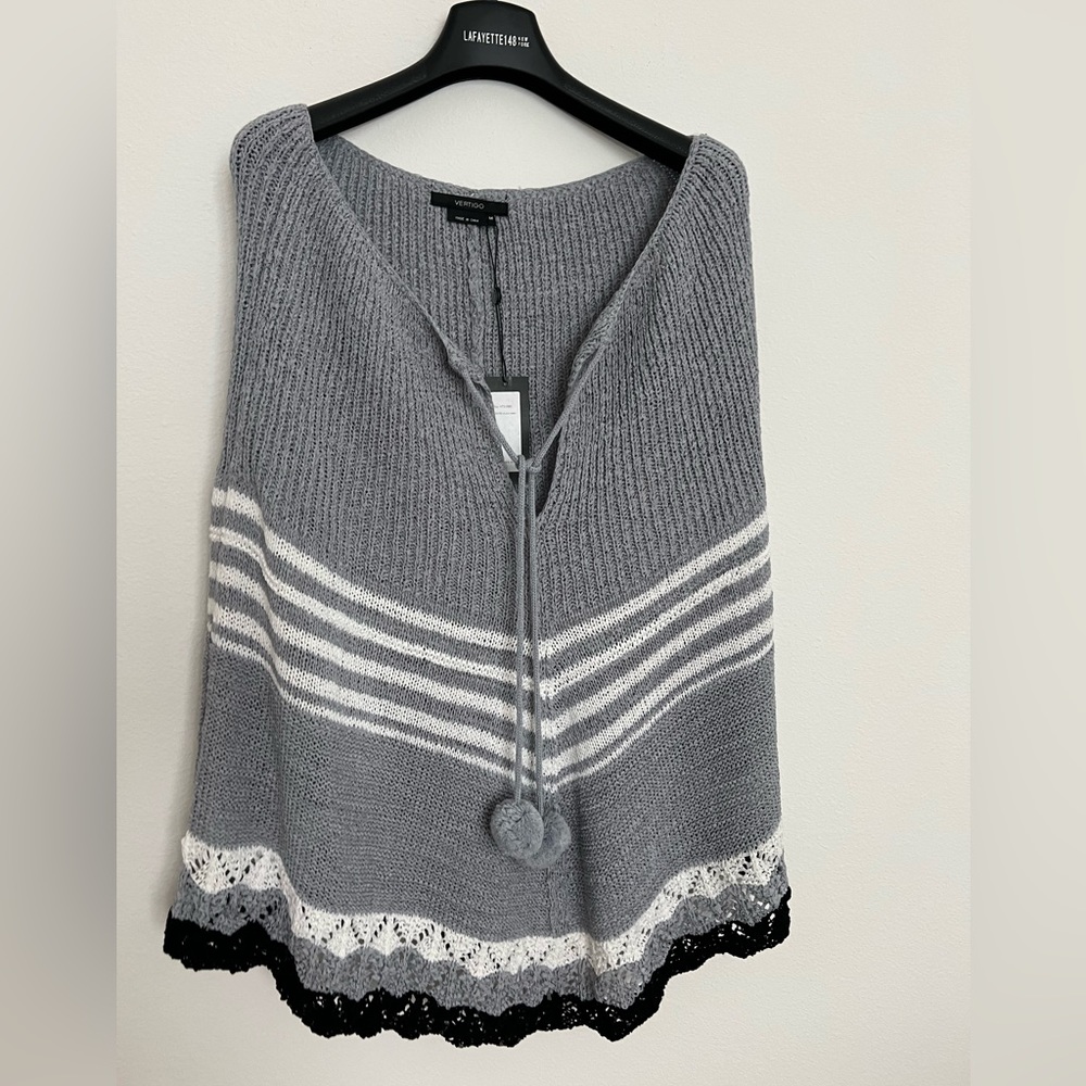 Gorgeous Spring Lightweight Knit Cape.